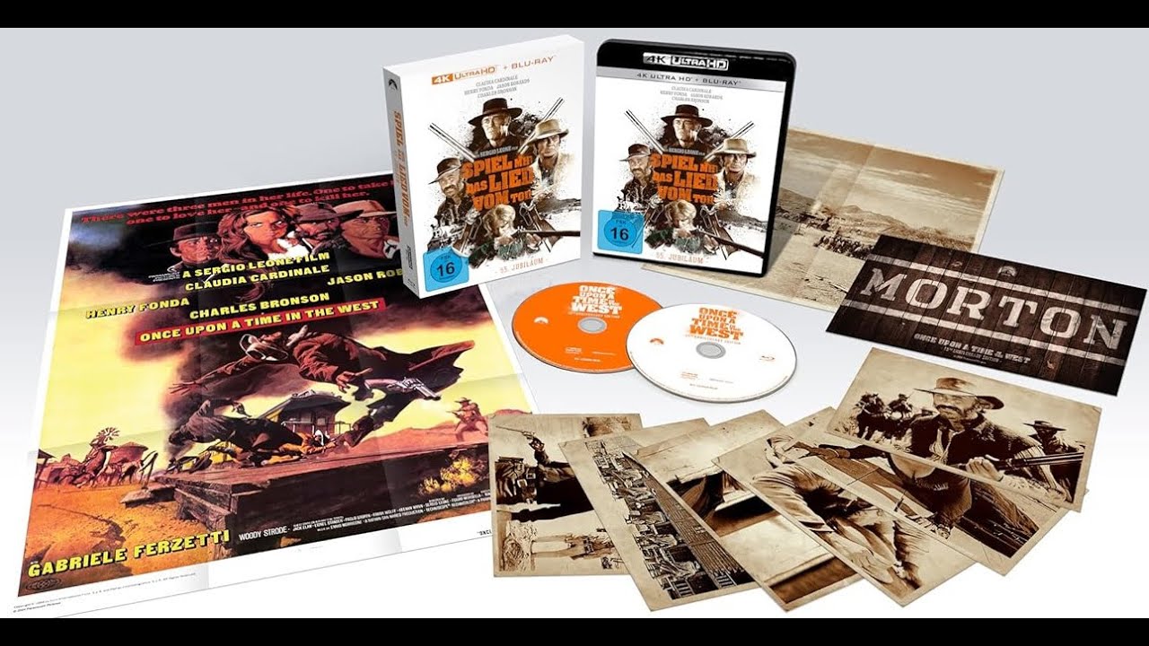 Unboxing: Once Upon a Time in the West 4K-UltraHD BluRay (Spiel mir das Lied vom Tod)