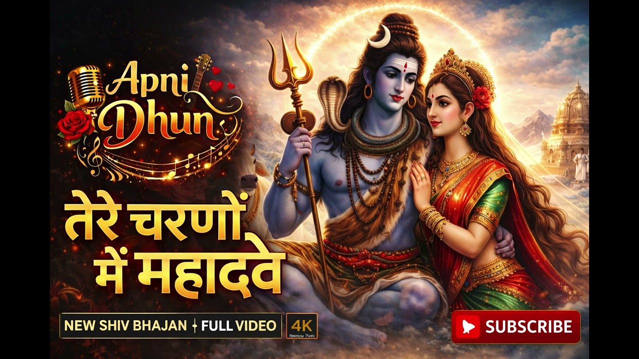 तेरे चरणों में महादेव 🙏 | Shiv Parvati Bhajan 2026 | Har Har Mahadev | Apni Dhun Official