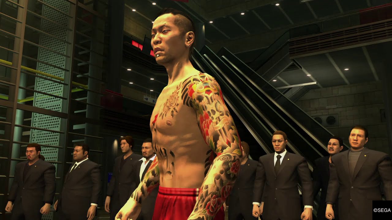 Yakuza 4 Saejima vs the Majima Family