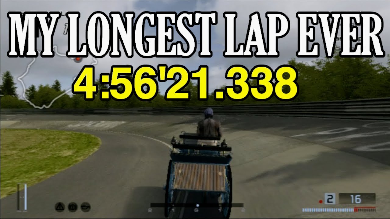 Full Lap Nordschleife With Daimler Motor Carriage 1886 - Gran Turismo 4