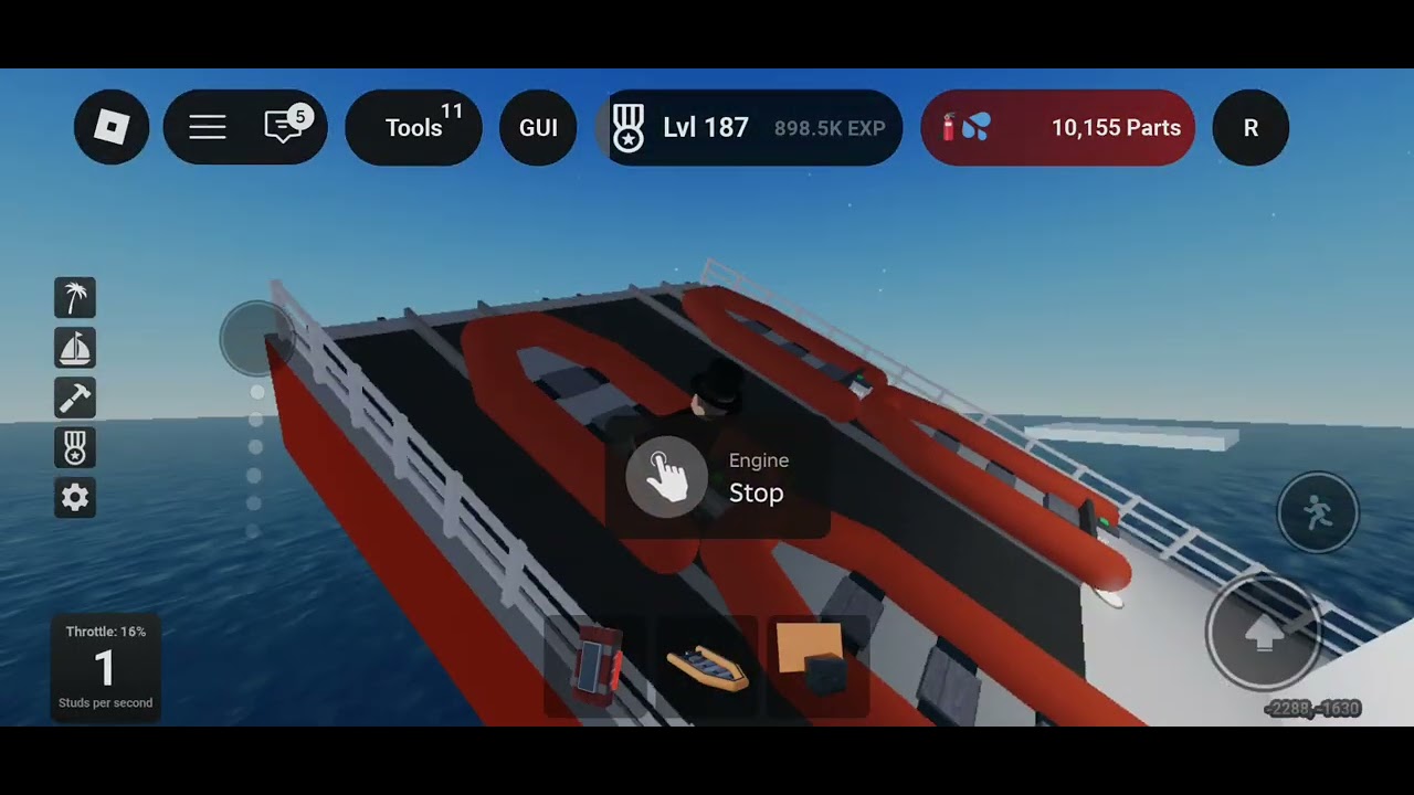 Sinking new ship!
