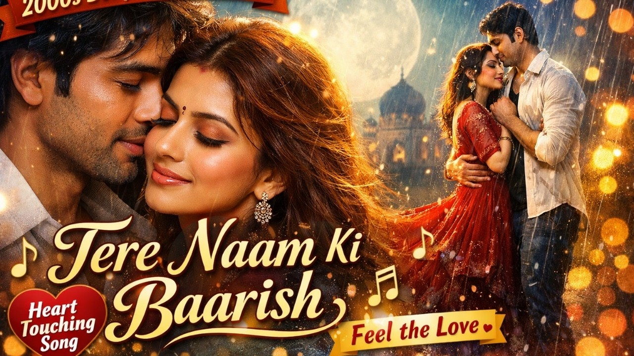 90s–2000s Feel Romantic Song ❤️ Tere Naam Ki Baarish | New Hindi Love Song 2026