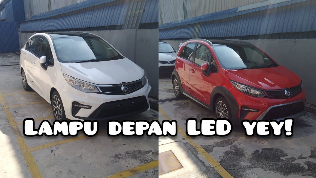 Proton Iriz Active & Persona Premium - walkaround tour detail.
