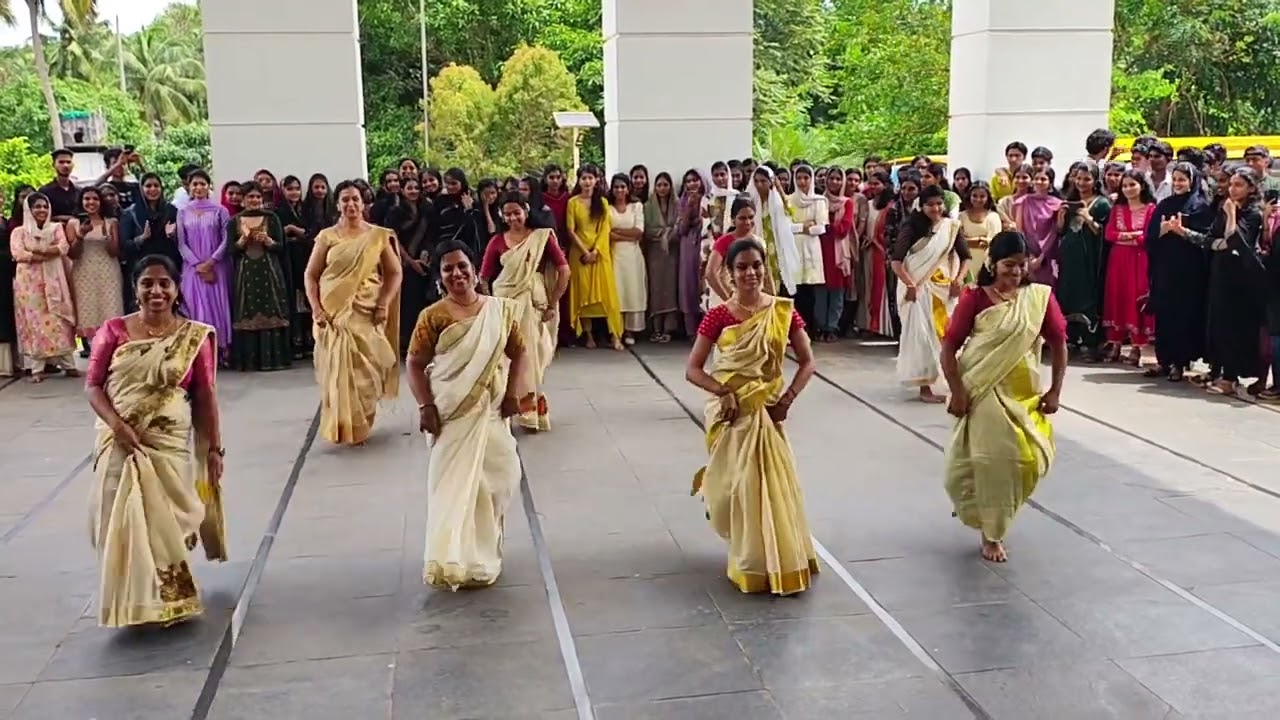 Onam celebration ..Thejus engineering college