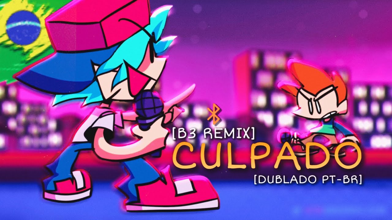 [FANSING] Blammed / Culpado B3 Remix - (CybeR Animation) (Friday Night Funkin) (Dublado PT-BR)
