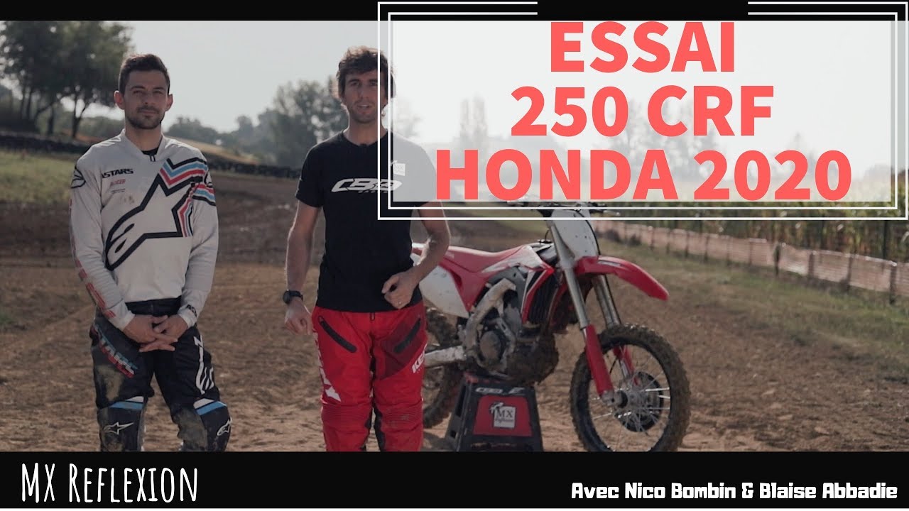 Essai 250 Honda CRF 2020 - MX Reflexion