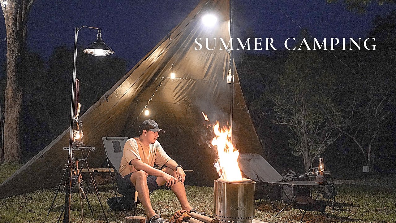 (Camping) DD HAMMOCKSㅣDD TARP 4x4ㅣHOOGA Camping In The Woods เขาใหญ่ㅣCAMP MOVIE l SONY A7C LENS KIT