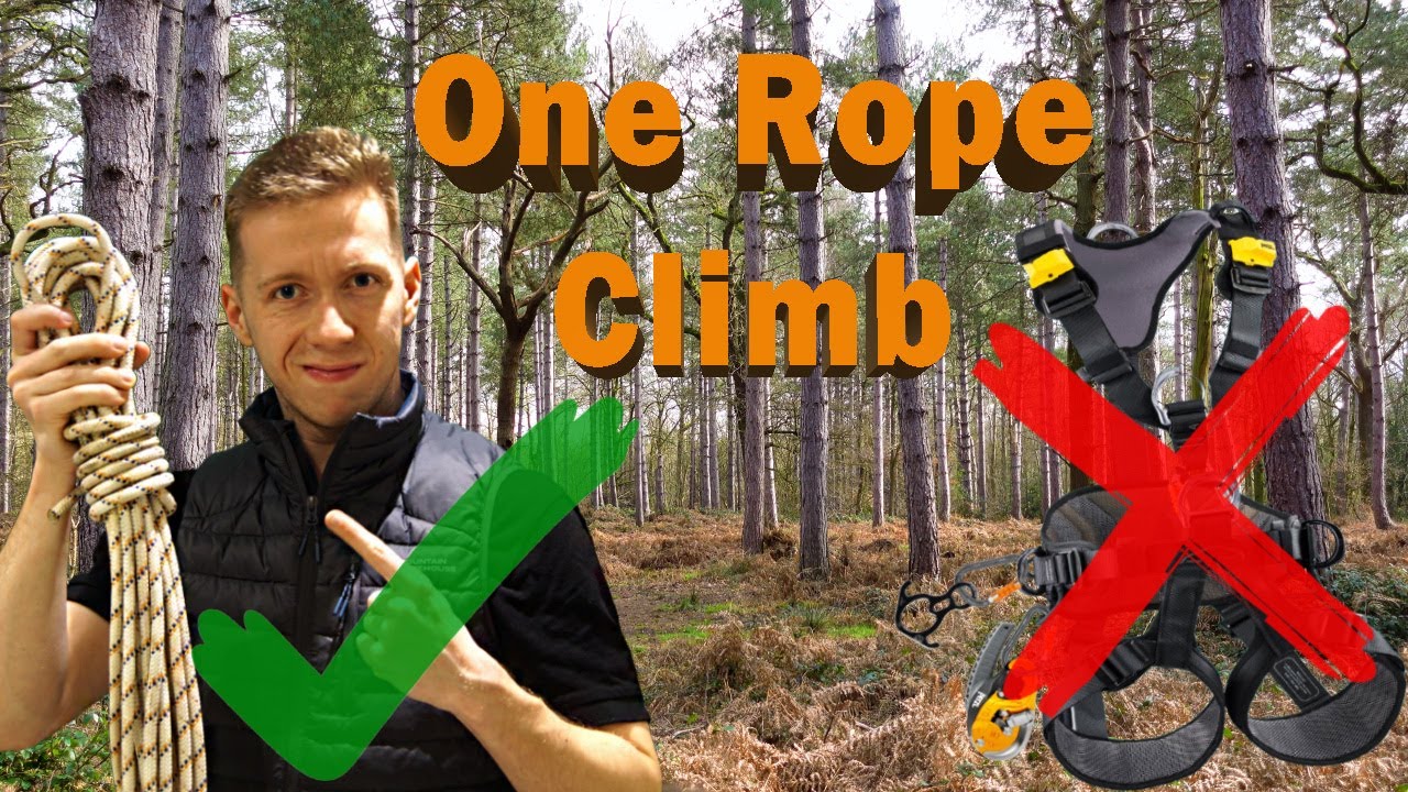 How to climb with ONE Rope! 🔥