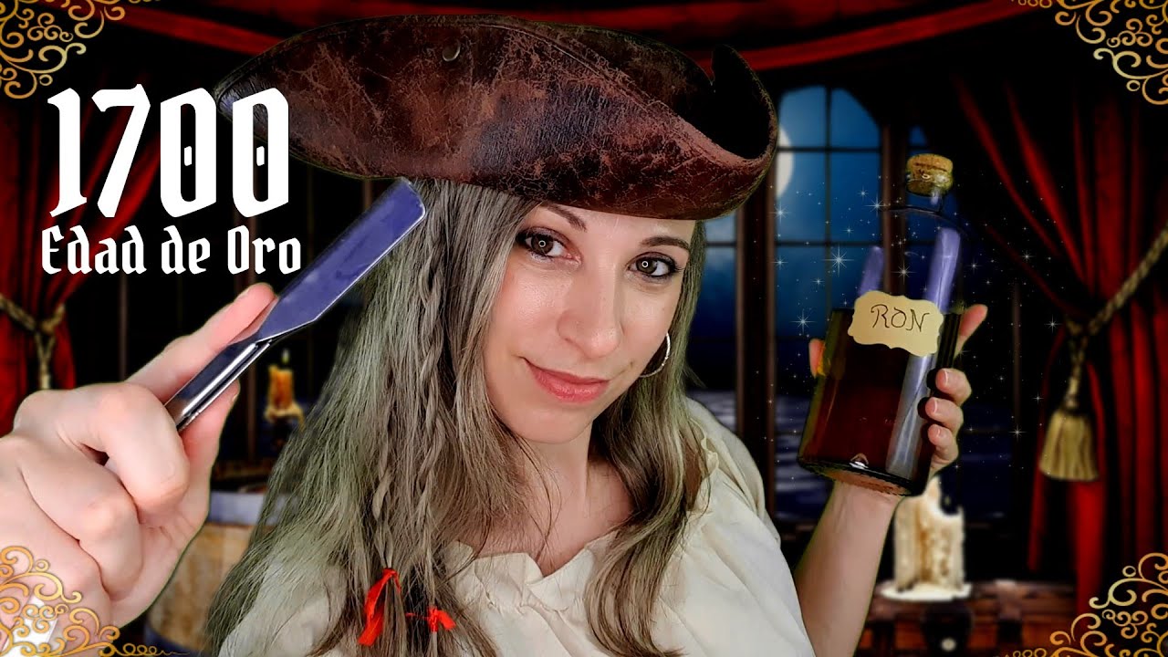 ASMR | Afeitado en 1700 | Barbería Pirata Roleplay | SusurrosdelSurr