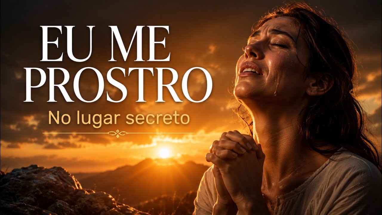 EU ME PROSTRO | Louvor Prof&eacute;tico de Rendi&ccedil;&atilde;o Total /M&uacute;sica Gospel, Adora&ccedil;&atilde;o Profunda, Can&ccedil;&atilde;o &Iacute;ntima
