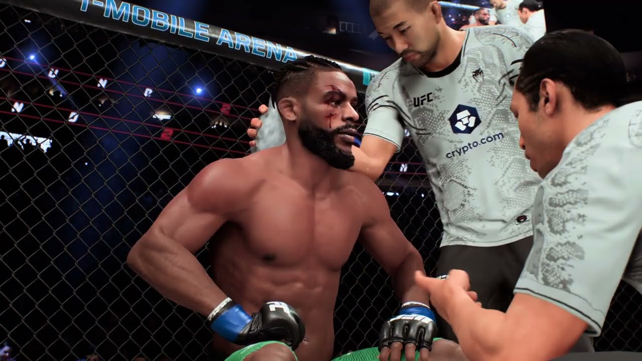 Сетевой (Sterling - Red) vs Пузолифтер (Sterling - Blue) - Титульный матч Бой №1 - UFC 5
