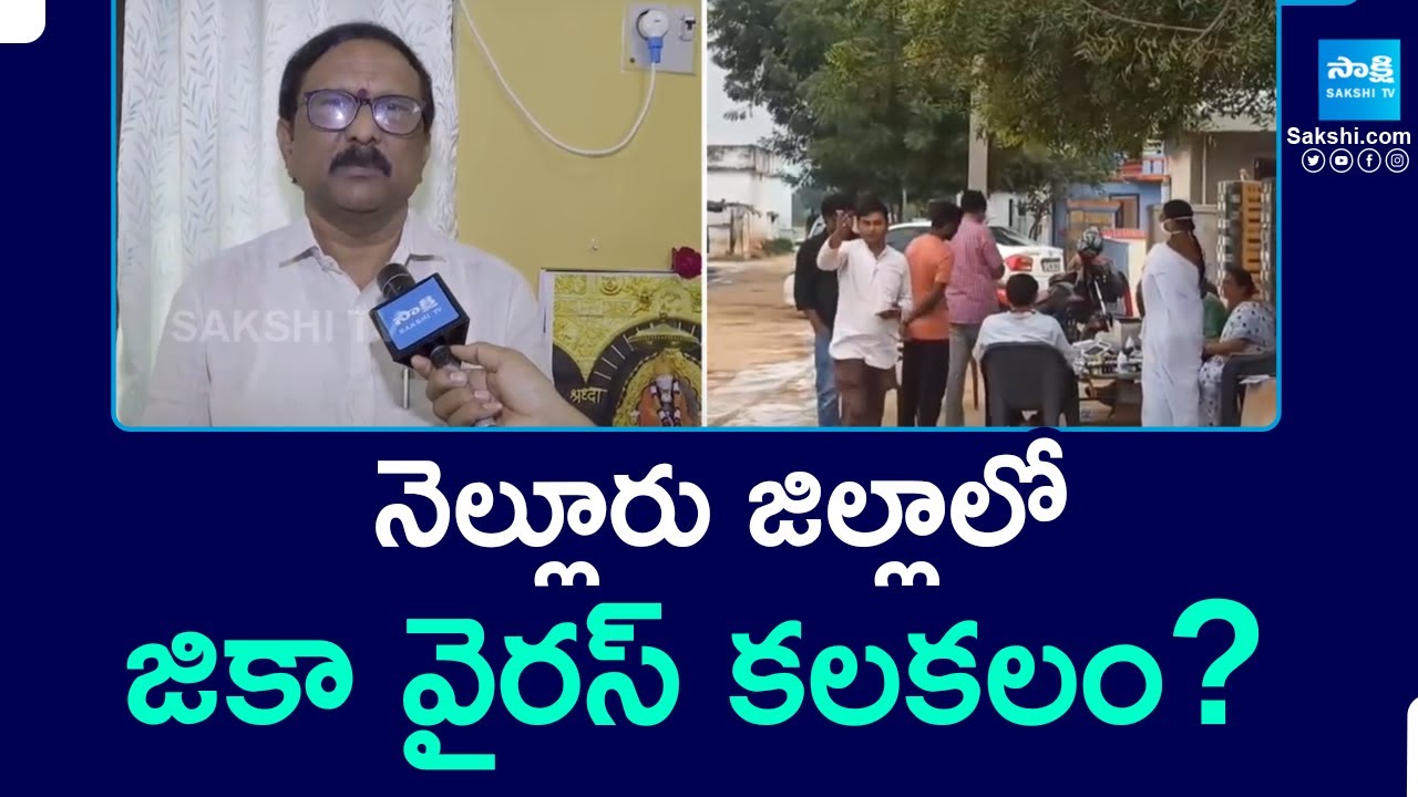 నెల్లూరు జిల్లాలో జికా వైరస్ కలకలం? | DMHO Penchalaiah On Zika Virus Cases In Nellore | @SakshiTV
