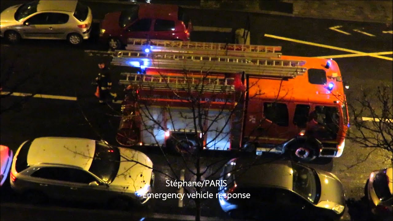Pompier de Paris  intervention