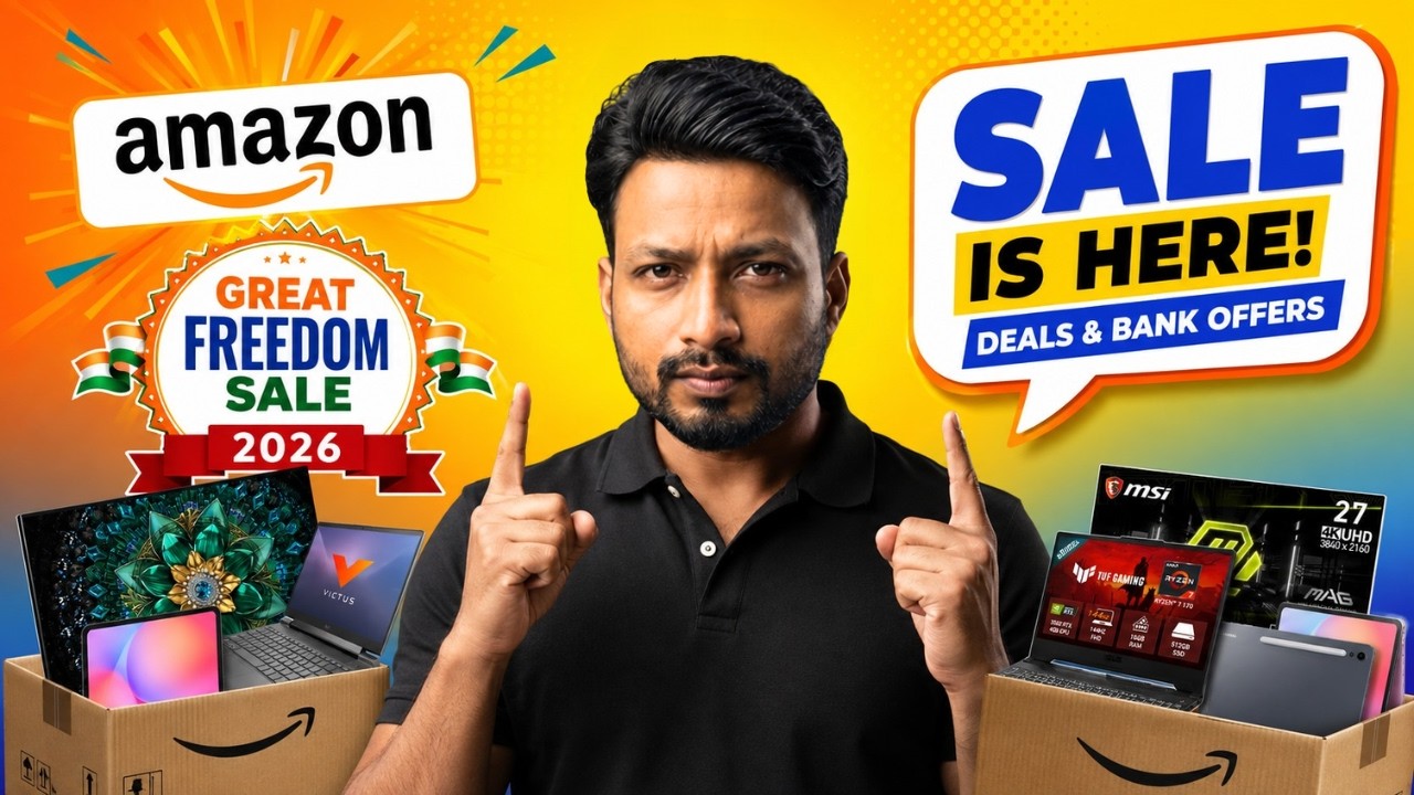 Laptop, Monitor, TV & Tablet 🔥 5 BEST Amazon Freedom Sale Deals