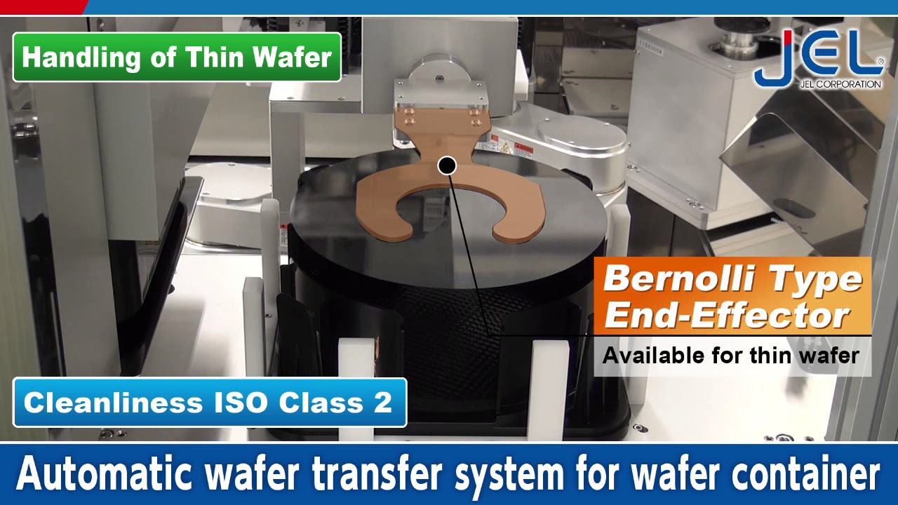 JEL-Automatic wafer transfer system for wafer container 2017