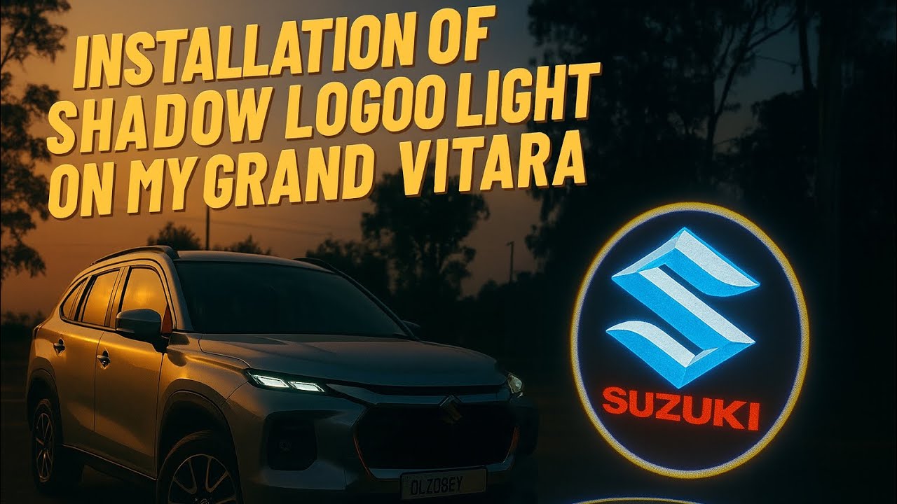 Grand Vitara OEM Shadow Light Setup✅– Professional Fitment Guide coupler to Coupler Suzuki Logolight