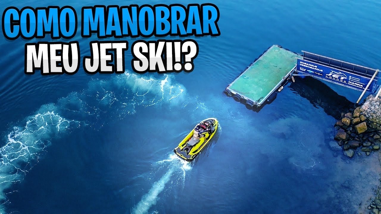 Como manobrar meu Jet Ski?