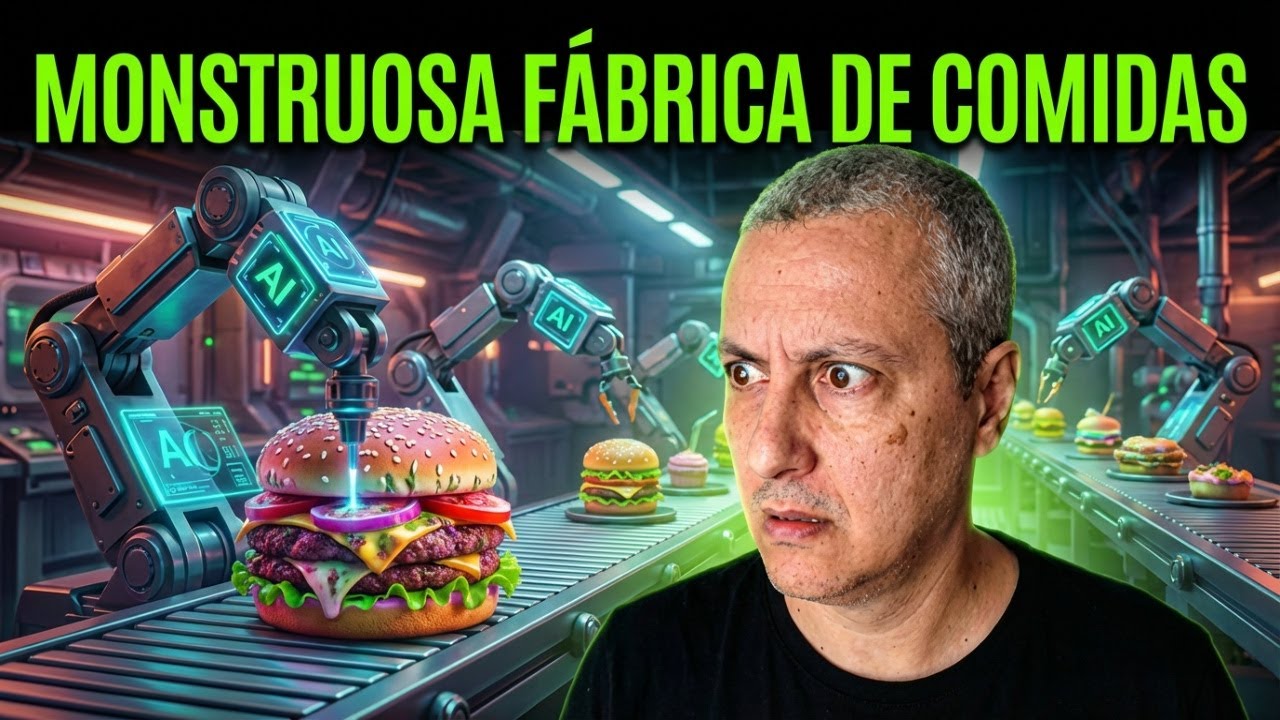 GPT AI FOOD Monstruosa Fábrica de Comida