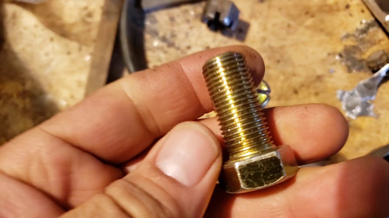 Homemade thread chaser thread cleaner universal thread repair tool Bolt and nut repair