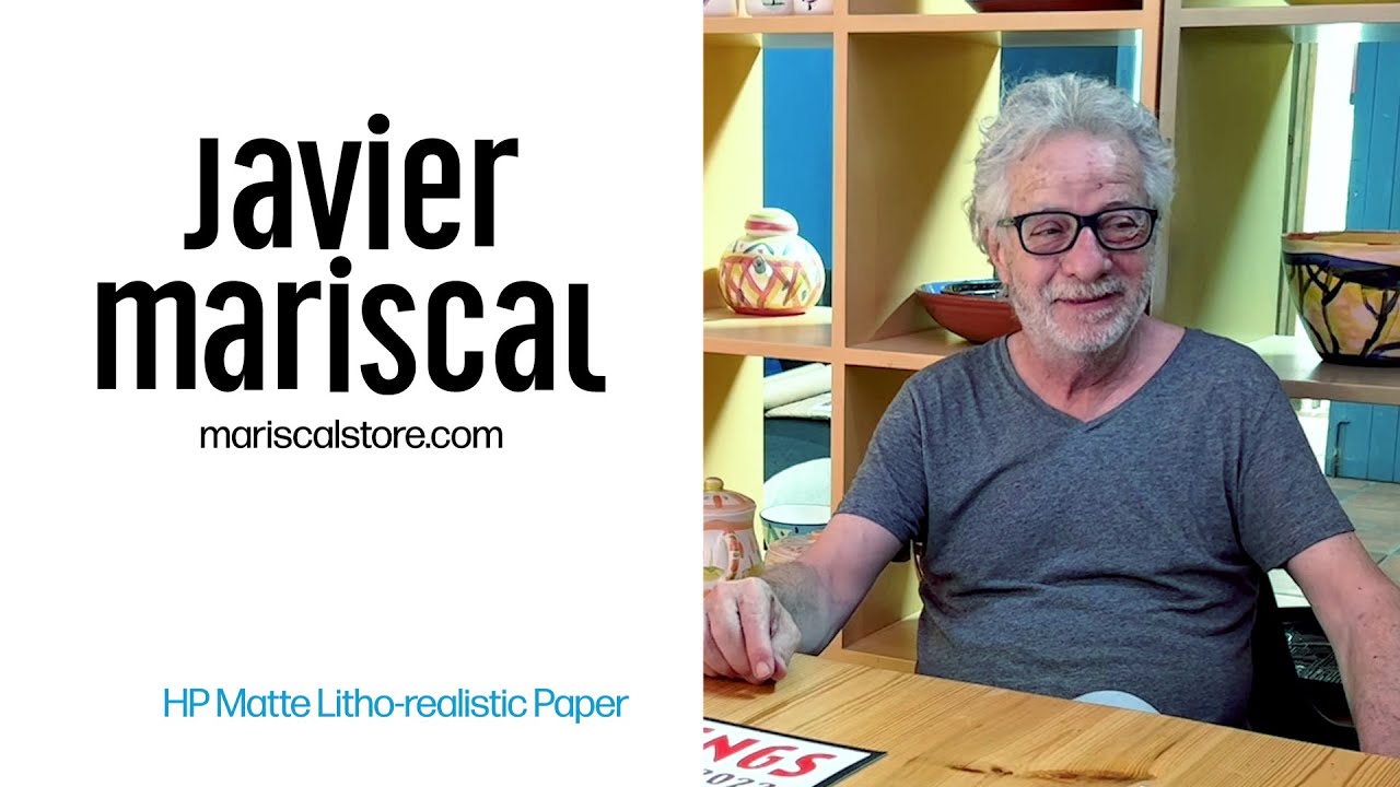 Artist Spotlight - Javier Mariscal - HP Matte Litho-realistic Paper