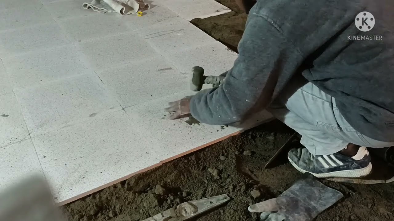 كيفية تركيب المونوكوش بزاوية# 45tiles fitting