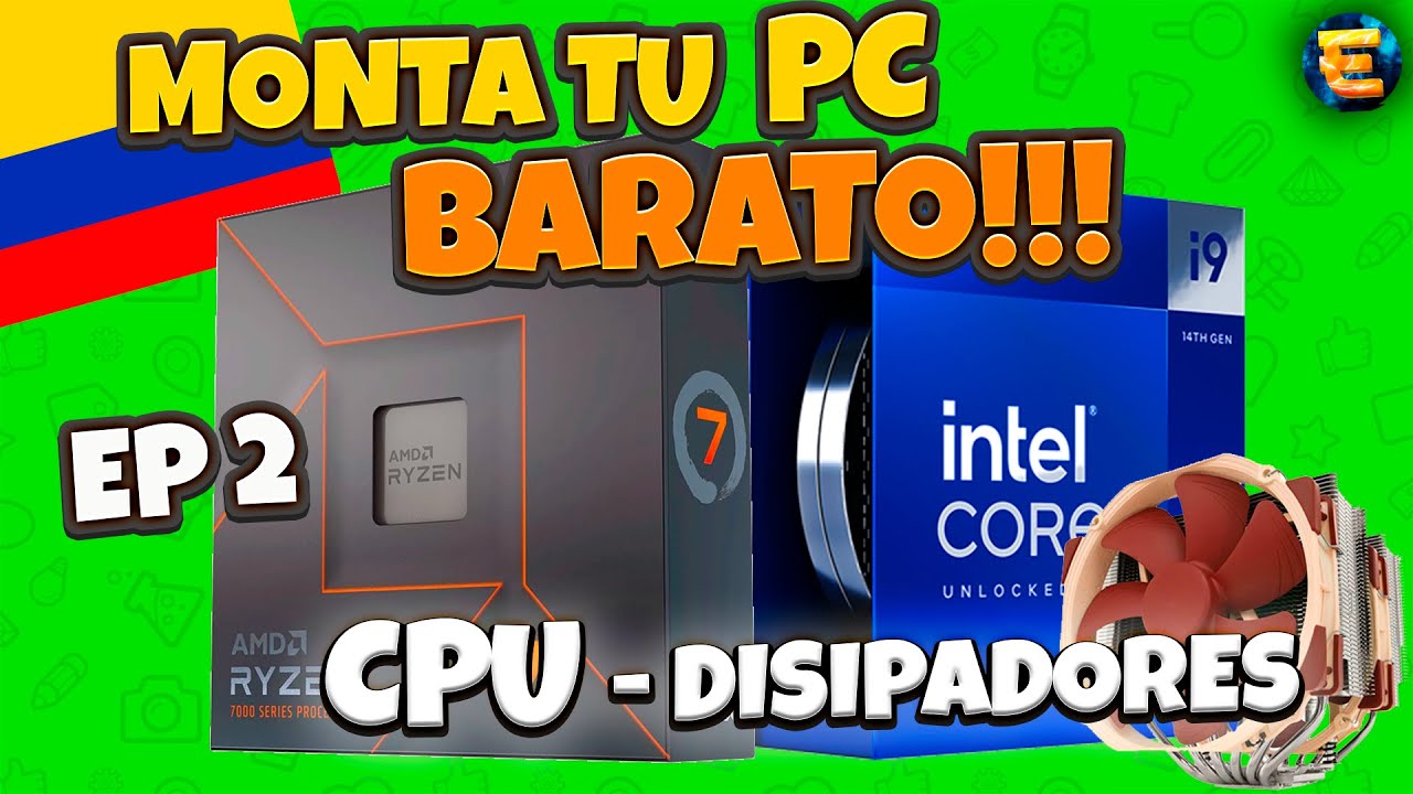 😲Comprar PC BARATO 2024 🇨🇴 Ep#2 - CPU/Procesadores - Disipadores