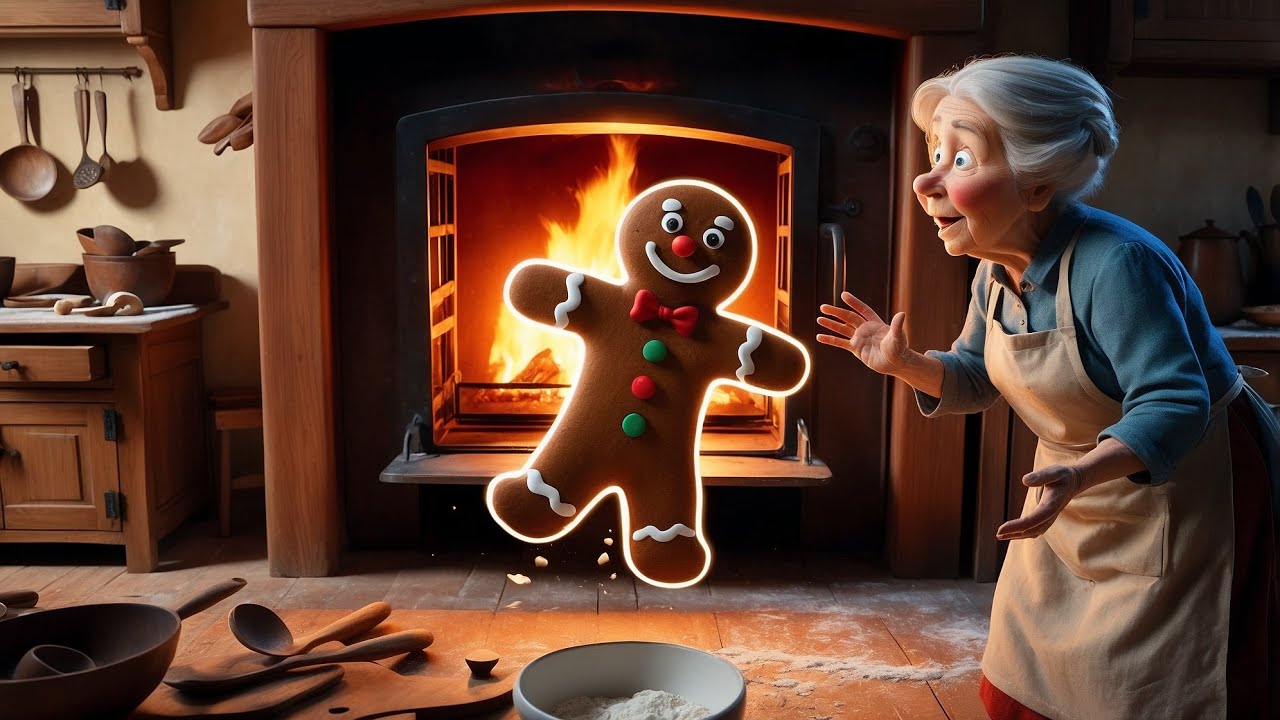 The Gingerbread Man Story | A Fun and Classic Tale for Kids