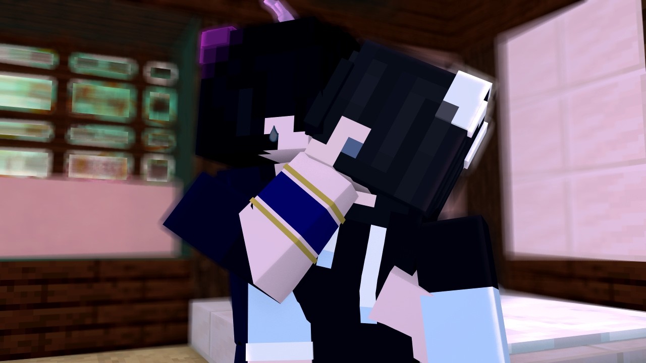 Minecraft Animation Boy love | (Part 33) | The one in rain | -leader-