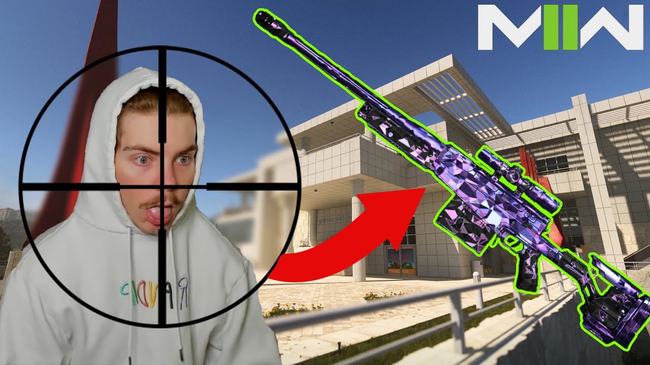 UNLOCKING Polyatomic for EVERY Sniper in MW2