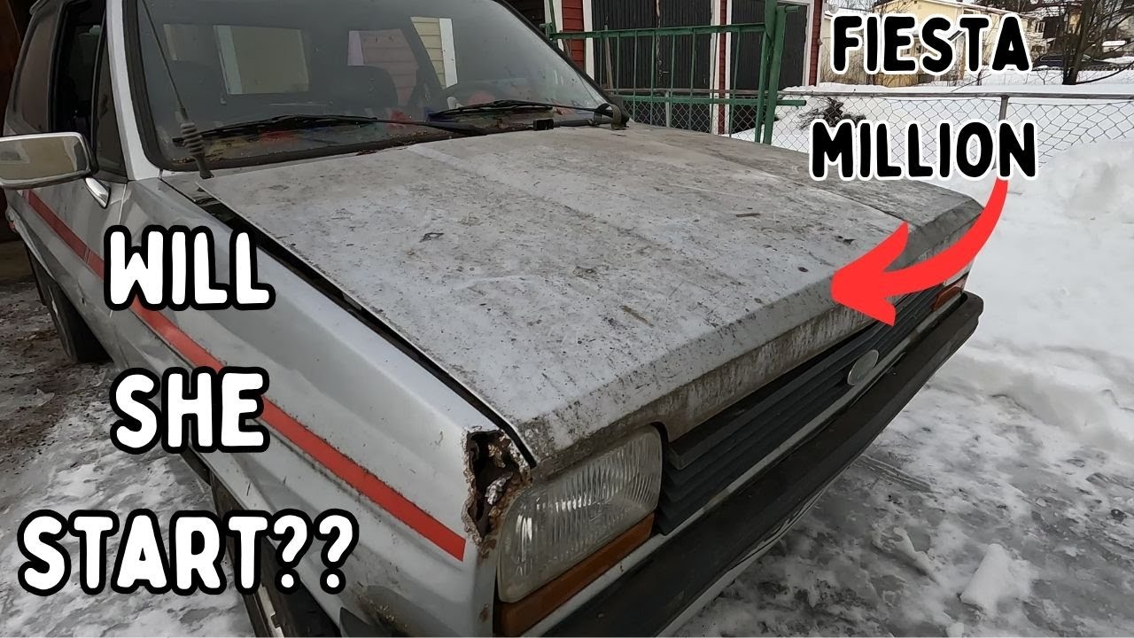 Rare Million Fiesta Engine Start For The First Time In Years!