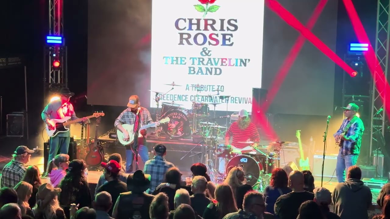 Chris Rose Traveling Band C.C.R Tribute Band Live Garden Amp 10-23-25