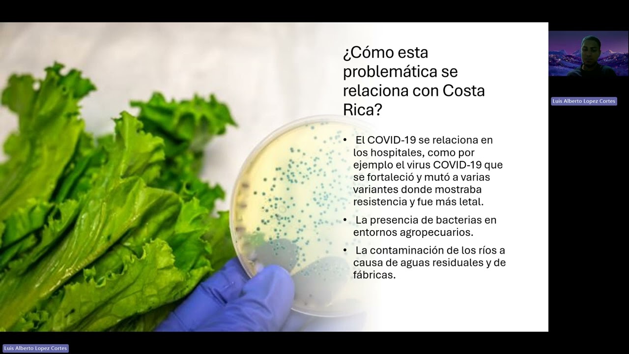 exposición de Resistencia a los antibióticos. Química general 1