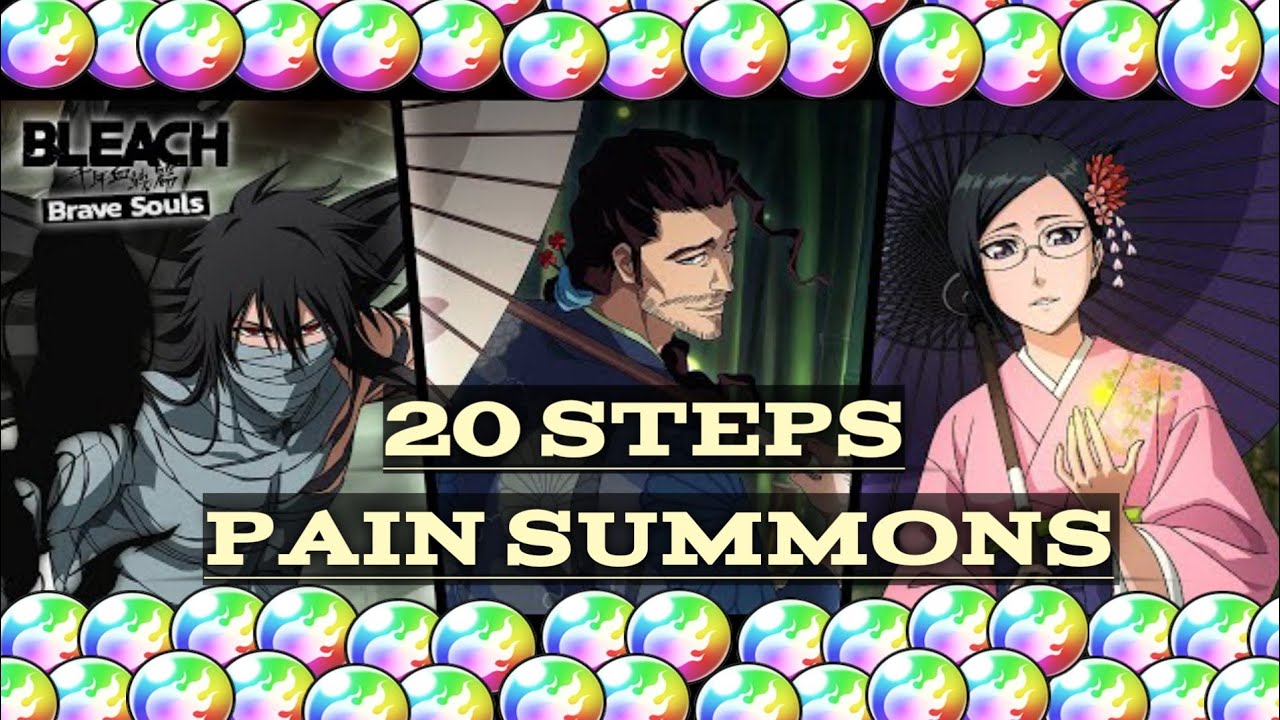 20 steps for Mugetsu | 9th Anniversary Celebration Summons | Bleach: Brave Souls