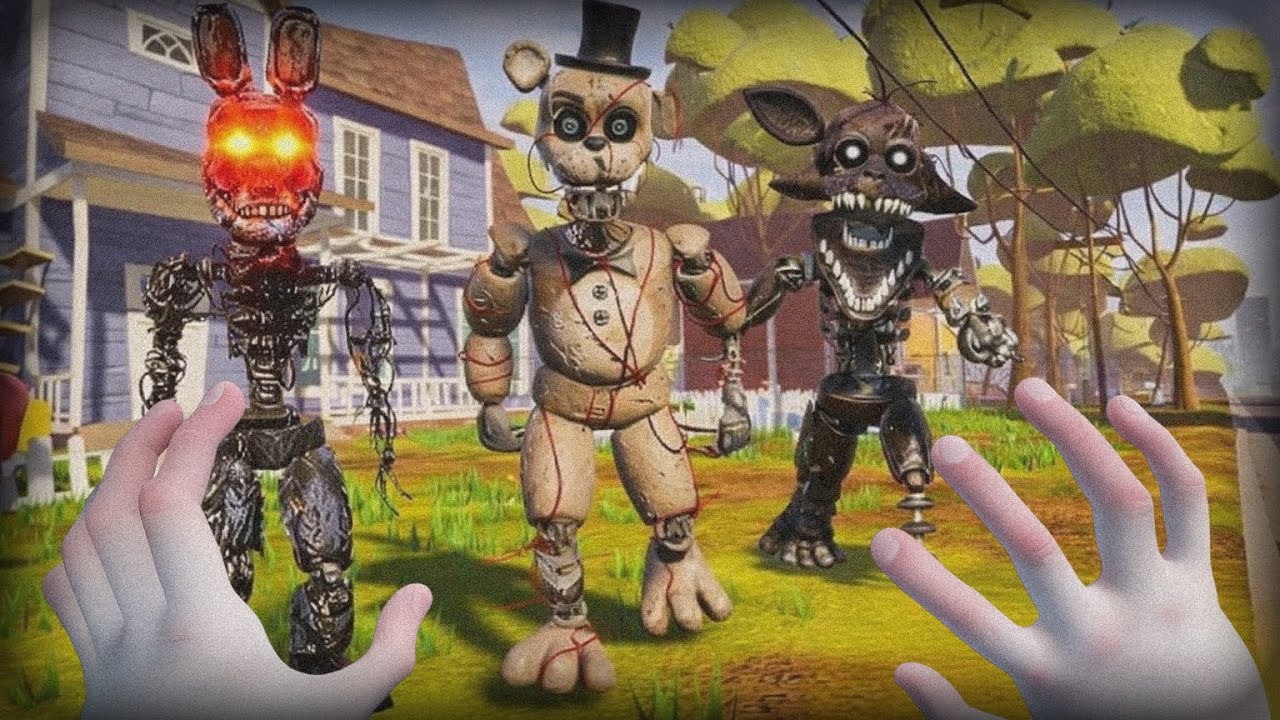Ignited Freddy Can Teleport In Hello Neighbor...