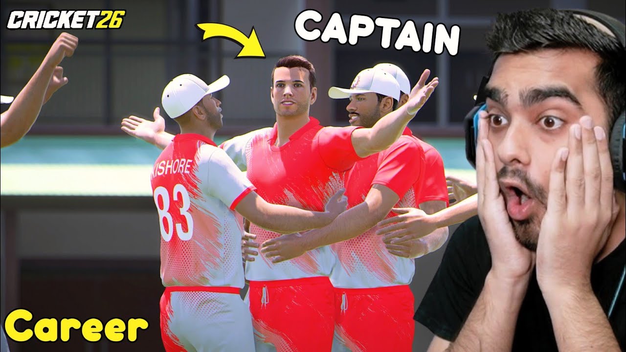 I Became Captain 👑 In My Career Mode Cricket 26 Gameplay #11