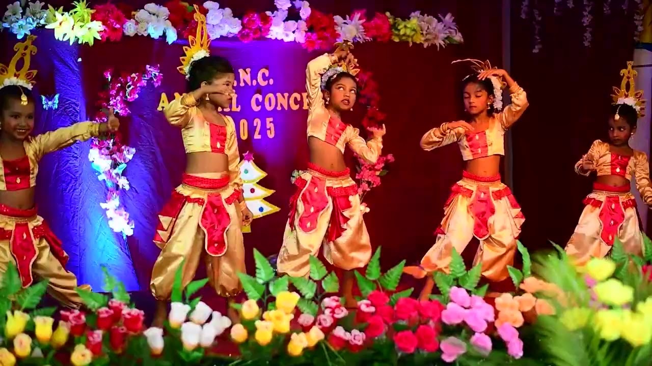 Pooja Dance | CNC Preschool Pugoda | Annual Concert 2025