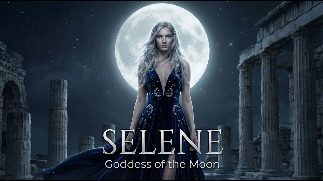 Selene | Goddess of the Moon 🌙 Sacred Lunar Mythological Cinematic Fantasy
