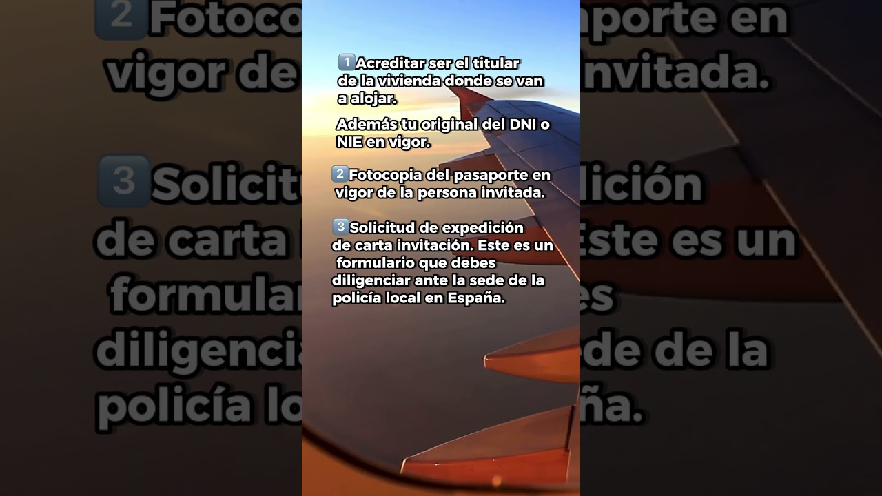 ENTRAR Espa&ntilde;a: Viajar Espa&ntilde;a con carta de invitaci&oacute;n #viajaraespa&ntilde;a #espa&ntilde;a