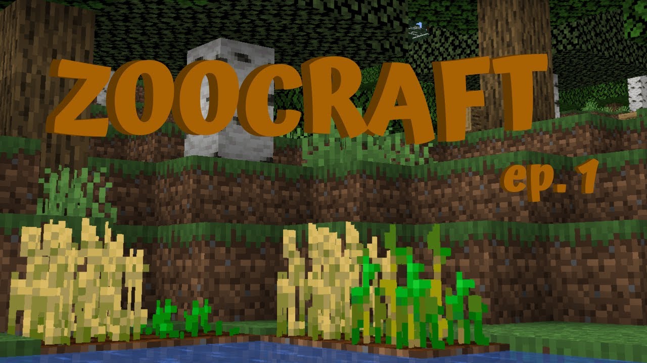 zoocraft | making the entrance! | ep. 1