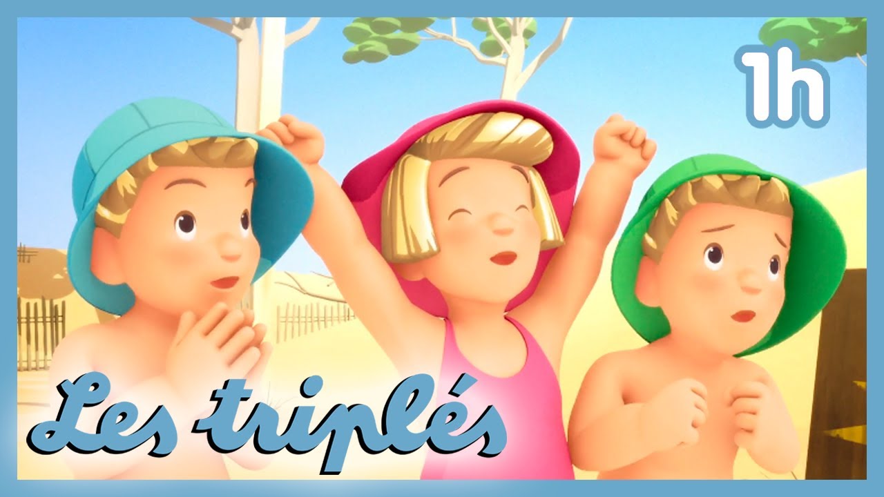 Les triplés en vacances ! 🏖️ Les Triplés Officiel | Dessin animé pour enfant