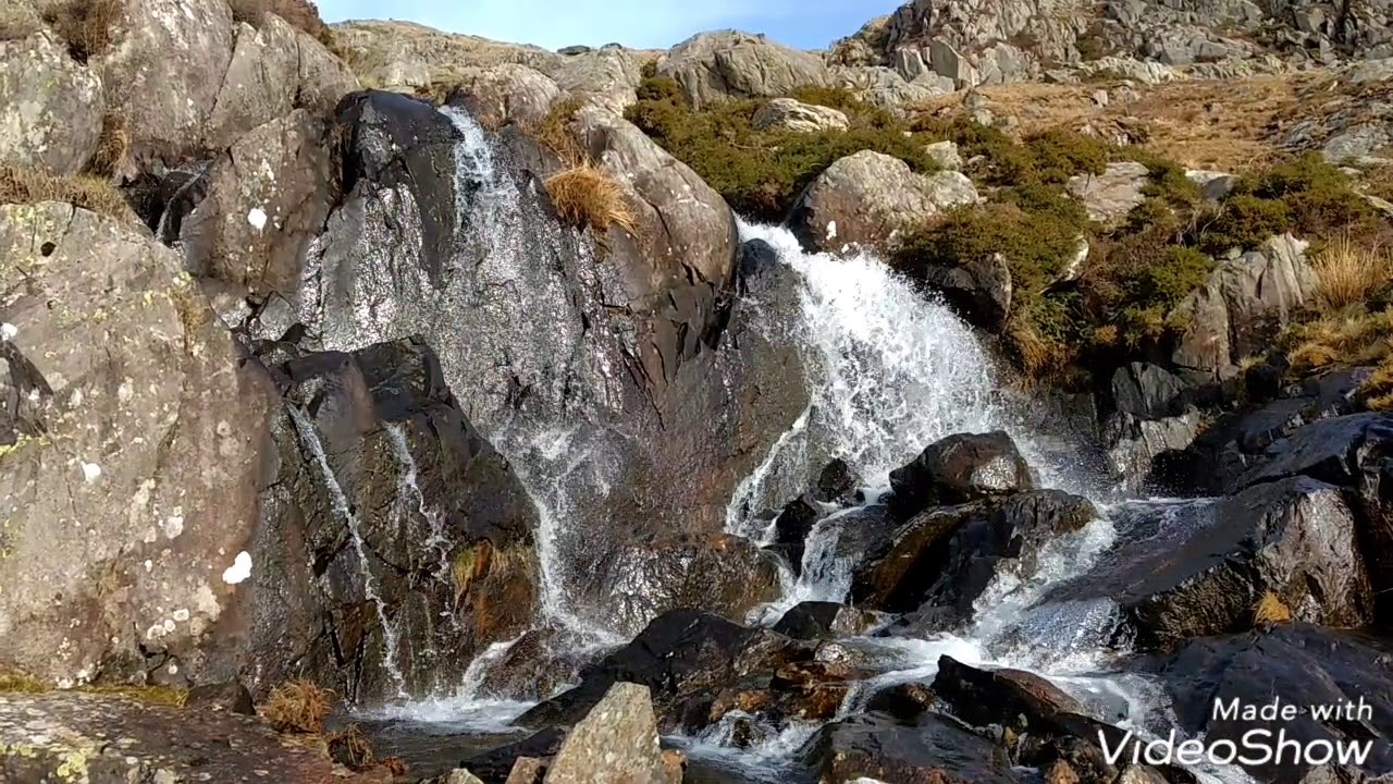 Pen Yr Ole Wen Waterfalls Snowdonia 22.02.19
