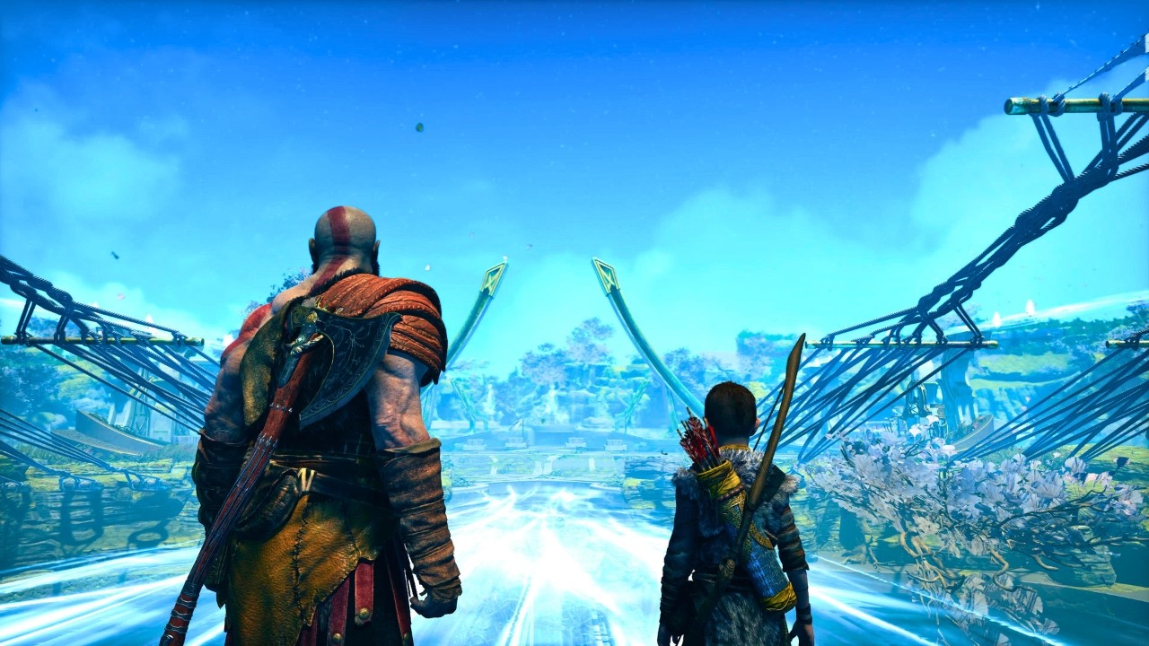 God Of War But Atreus is the God