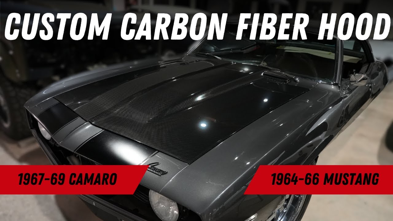 Custom Carbon Fiber Hood | 1967-69 Camaro | 1964-66 Mustang | Fusion Motor Company