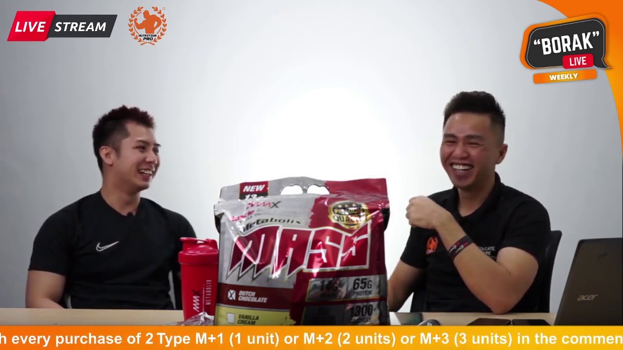 Nutrition Pro BORAK bersama Jeremy, personal trainer