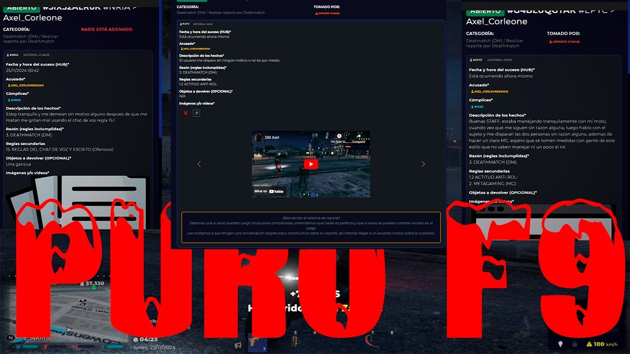 [GTA:HUB]¨𝓛𝓸𝓼 𝓕9 😭¨ ¿El fin?