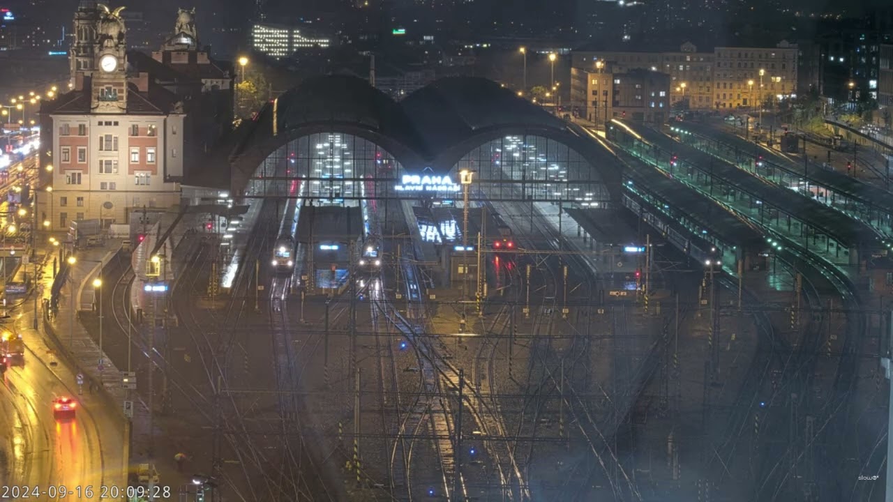 Hlášení Praha hl.n. + Zrušení něk. vlaků + RJ 1017 a LE 1263 jen do Hranice na Moravě, 16.9.2024