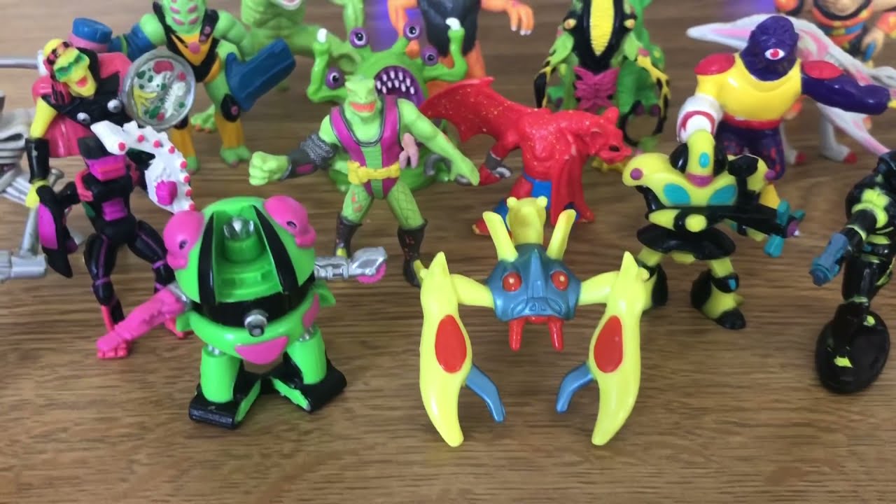 1991 Galoob toys Trash Bag Bunch toy collectibles! Retro toy review