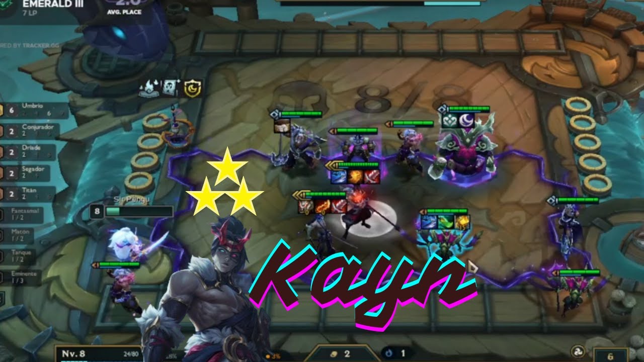 Kayn al ⭐⭐⭐|| Umbral - Segadores || Set 11 Teamfight tactics