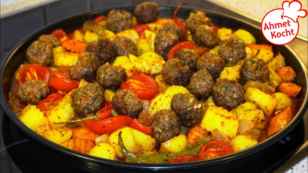 Tepsi Köfte | Ahmet Kocht | türkisch kochen | Folge 636