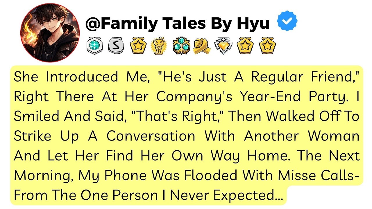 At Her Company’s Year-End Party, She Introduced Me As “Just A Friend.” My Response…